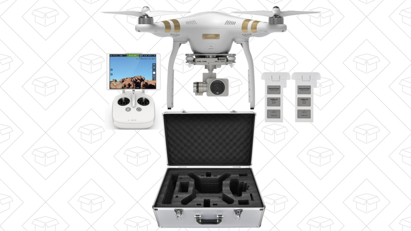 DJI Phantom 3 Professional + Extra Battery + Carrying Case + 2TB Hard Drive, $899 with code AERIALPRO
